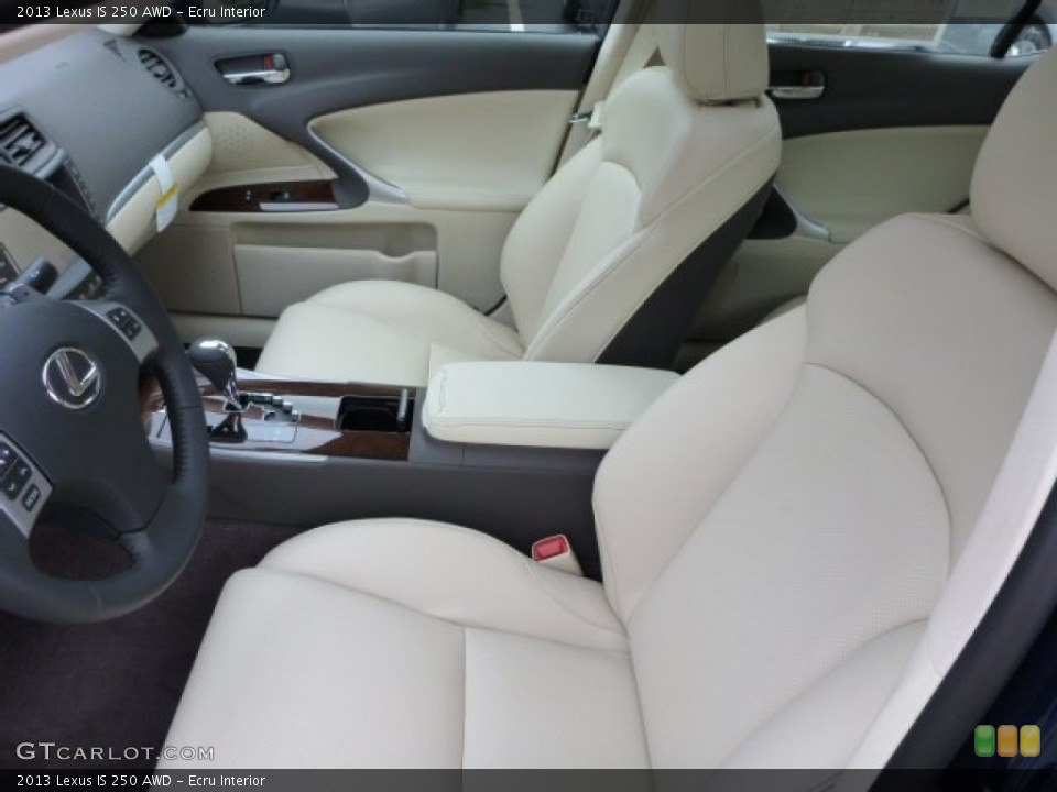 Ecru Interior Photo for the 2013 Lexus IS 250 AWD #80420863