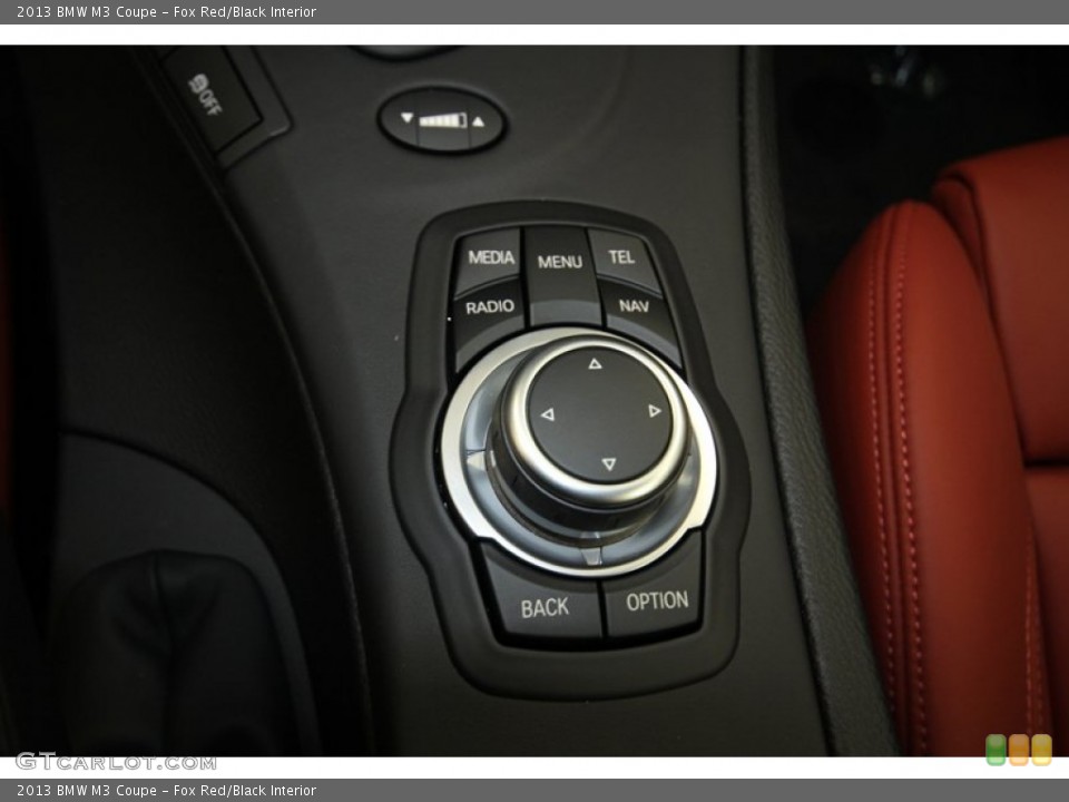 Fox Red/Black Interior Controls for the 2013 BMW M3 Coupe #80421404