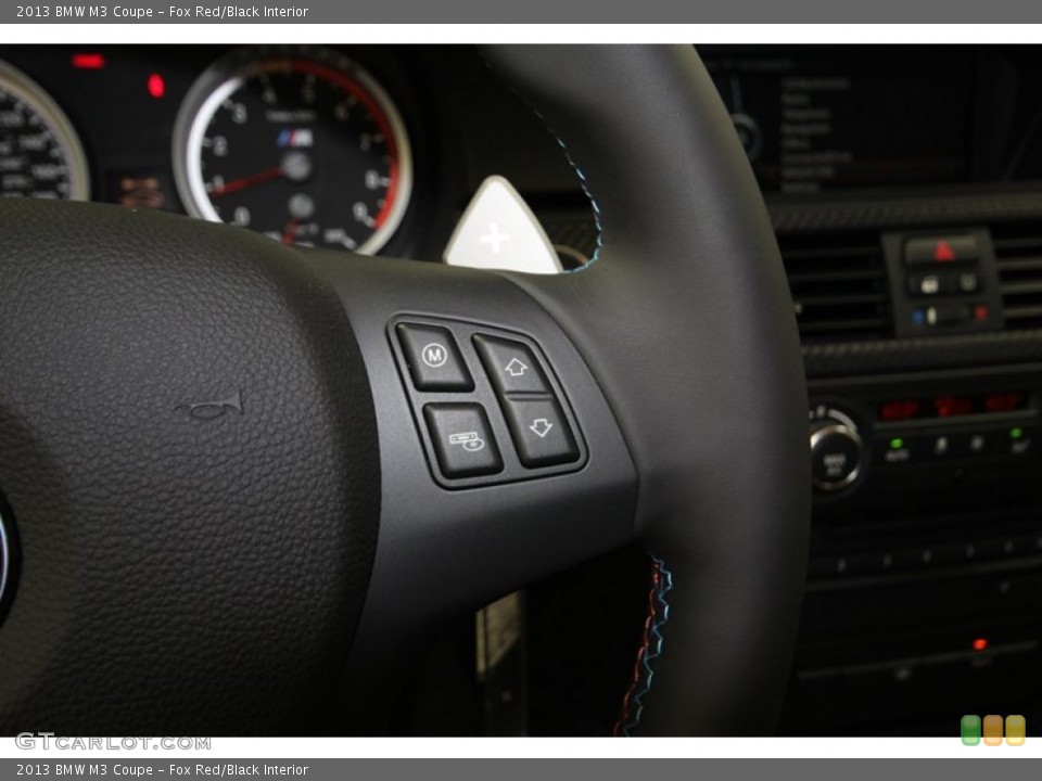 Fox Red/Black Interior Controls for the 2013 BMW M3 Coupe #80421457