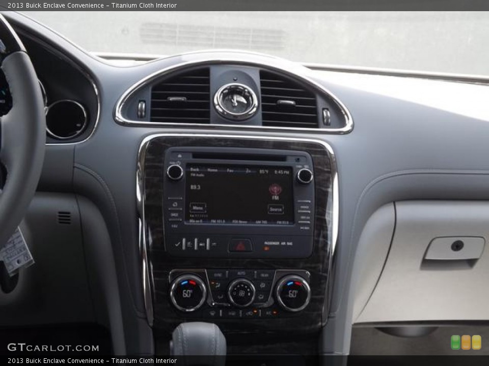 Titanium Cloth Interior Controls for the 2013 Buick Enclave Convenience #80424217