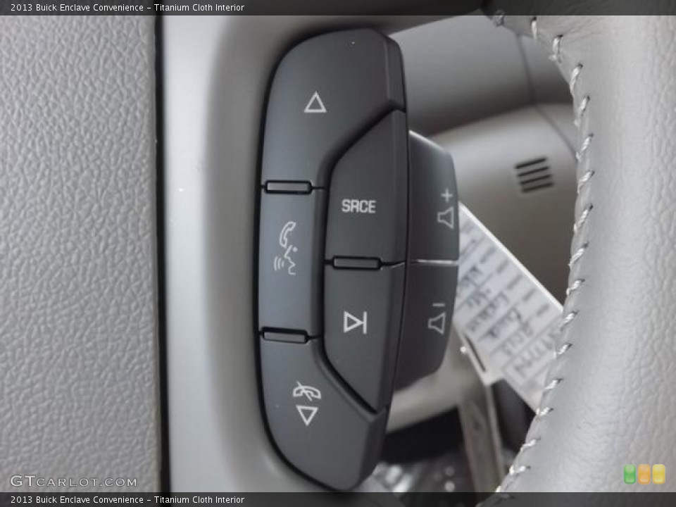 Titanium Cloth Interior Controls for the 2013 Buick Enclave Convenience #80424223