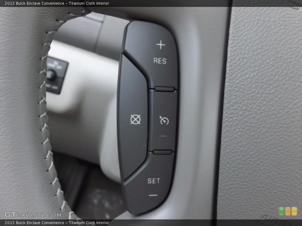 Titanium Cloth Interior Controls for the 2013 Buick Enclave Convenience #80424226