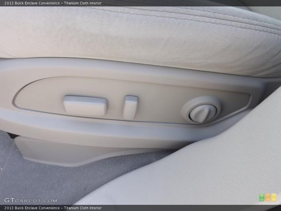 Titanium Cloth Interior Controls for the 2013 Buick Enclave Convenience #80424241