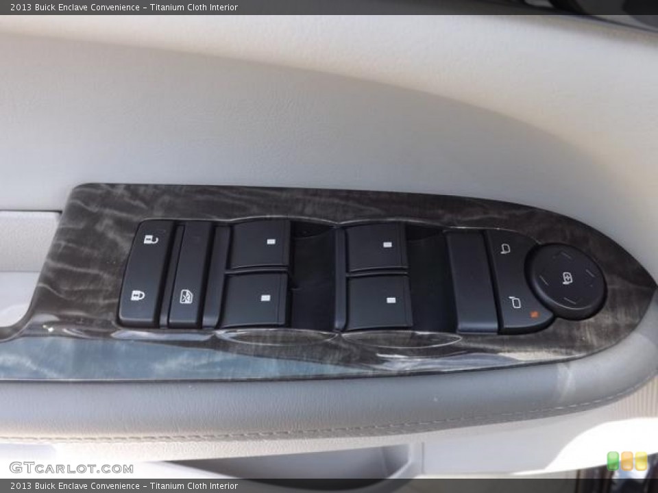 Titanium Cloth Interior Controls for the 2013 Buick Enclave Convenience #80424253