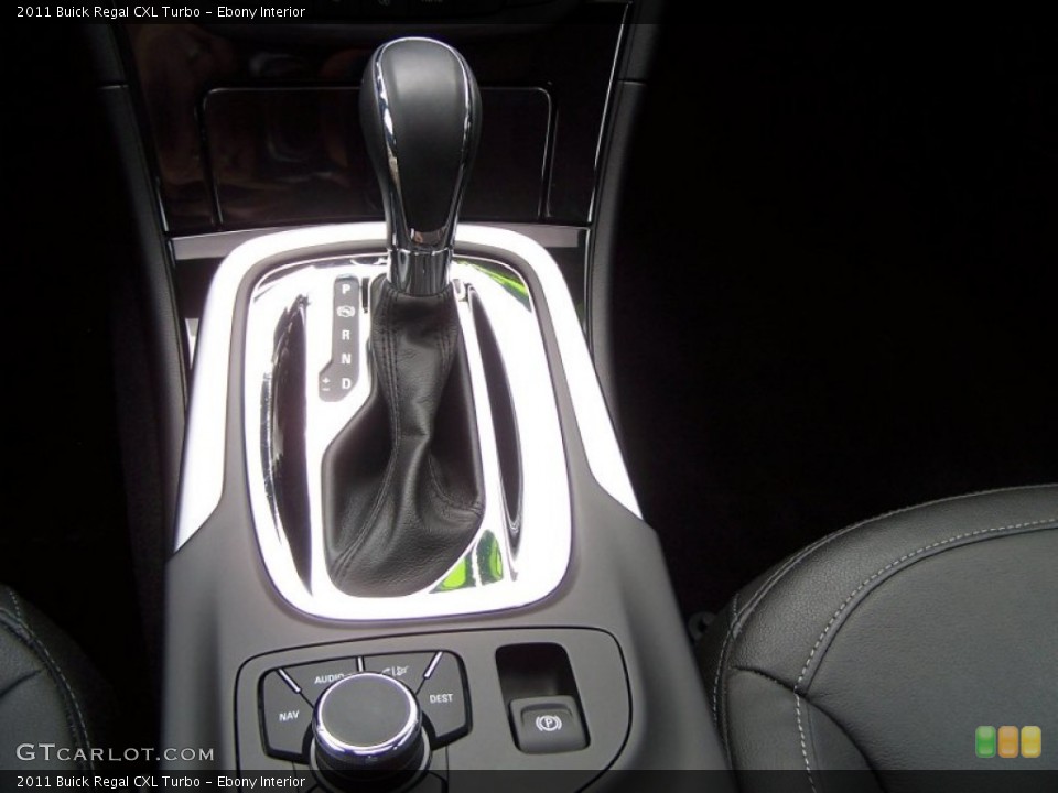 Ebony Interior Transmission for the 2011 Buick Regal CXL Turbo #80426304