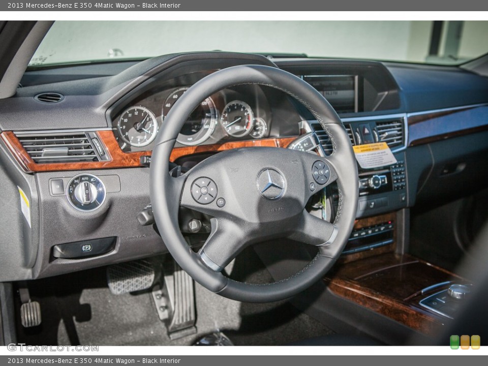 Black Interior Dashboard for the 2013 Mercedes-Benz E 350 4Matic Wagon #80427518