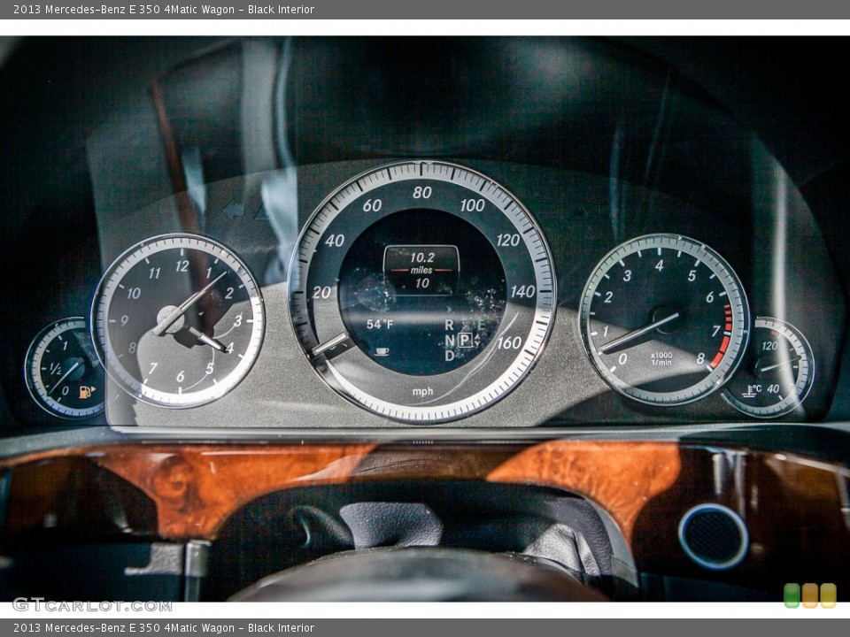 Black Interior Gauges for the 2013 Mercedes-Benz E 350 4Matic Wagon #80427548