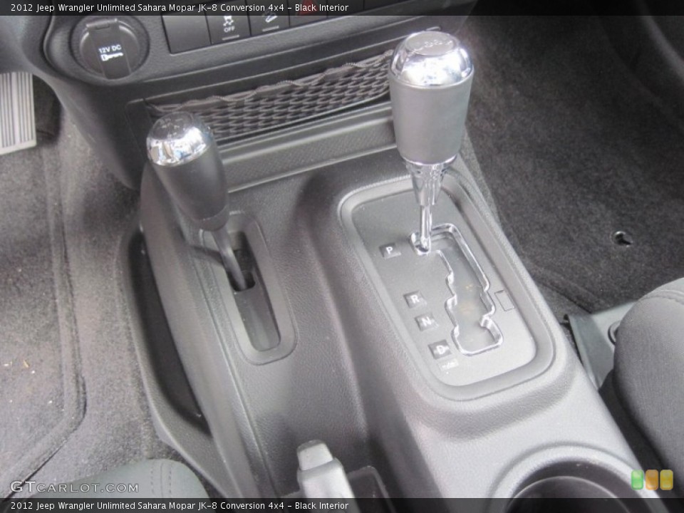 Black Interior Transmission for the 2012 Jeep Wrangler Unlimited Sahara Mopar JK-8 Conversion 4x4 #80428922