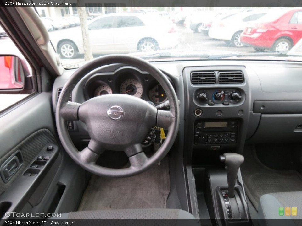 Gray Interior Dashboard for the 2004 Nissan Xterra SE #80430079