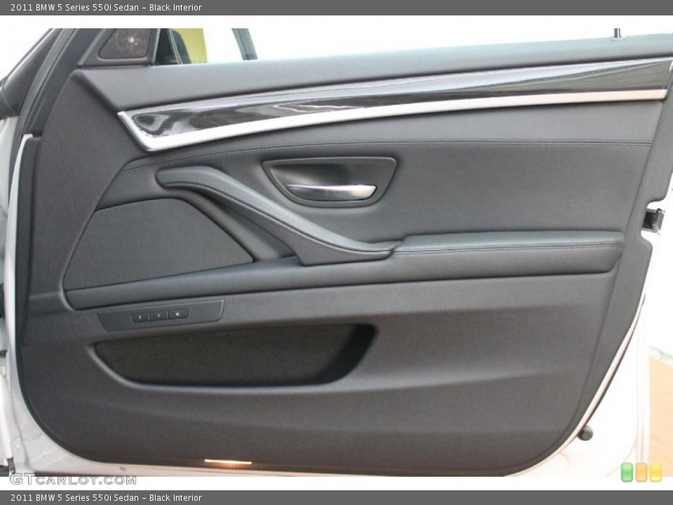 Black Interior Door Panel for the 2011 BMW 5 Series 550i Sedan #80430300