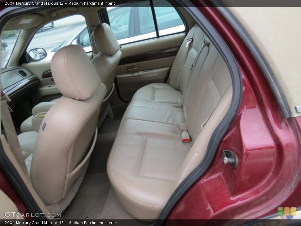 Medium Parchment Interior Rear Seat for the 2004 Mercury Grand Marquis LS #80430503