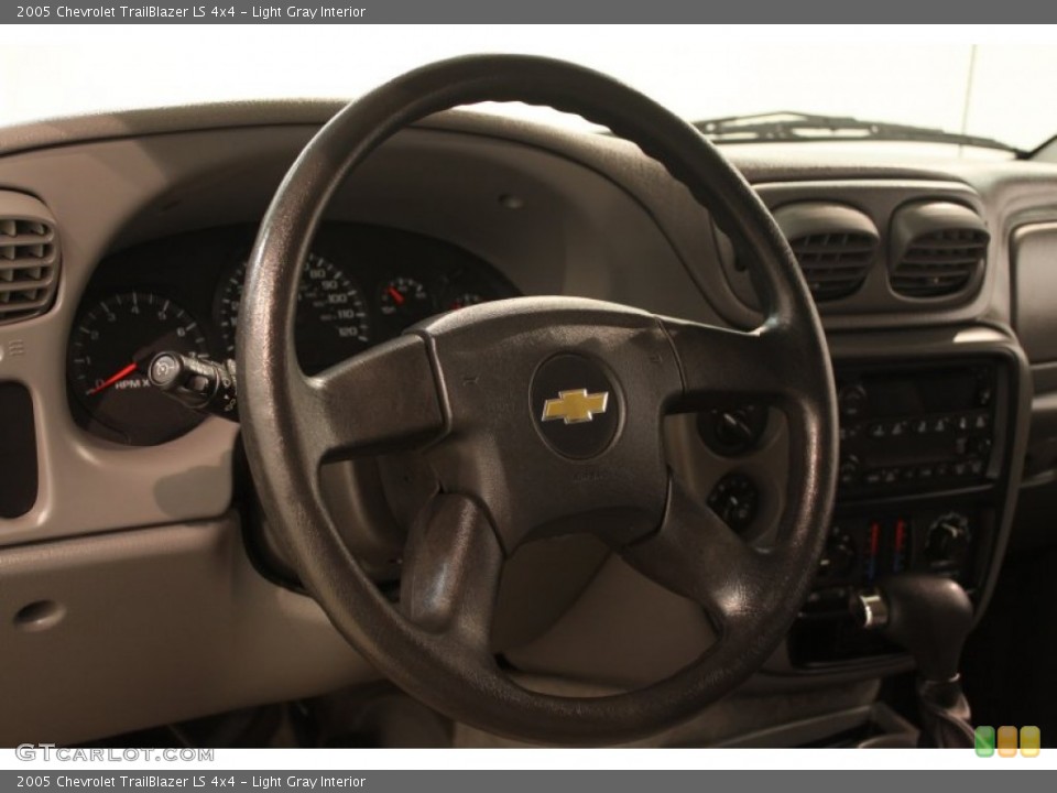 Light Gray Interior Steering Wheel for the 2005 Chevrolet TrailBlazer LS 4x4 #80432162