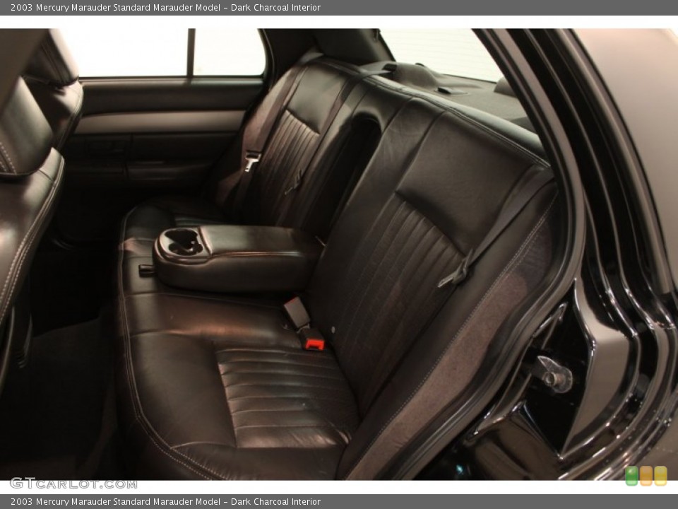 Dark Charcoal Interior Rear Seat for the 2003 Mercury Marauder  #80432597