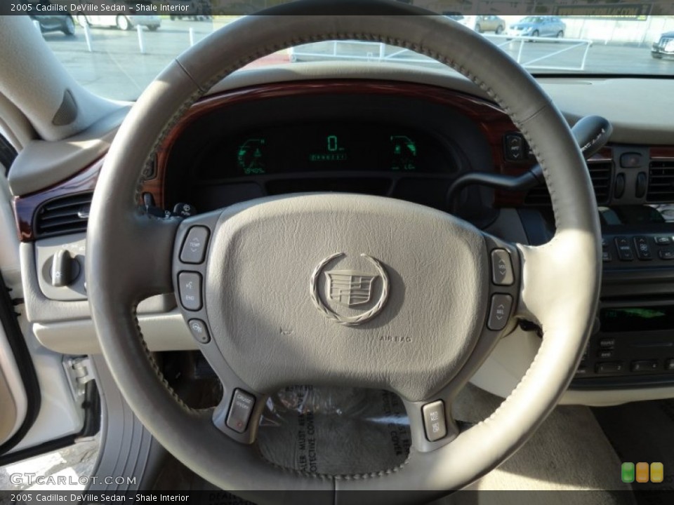 Shale Interior Steering Wheel for the 2005 Cadillac DeVille Sedan #80433479