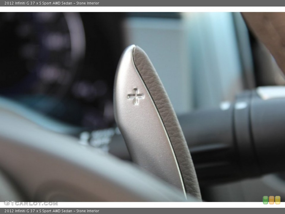 Stone Interior Transmission for the 2012 Infiniti G 37 x S Sport AWD Sedan #80435663