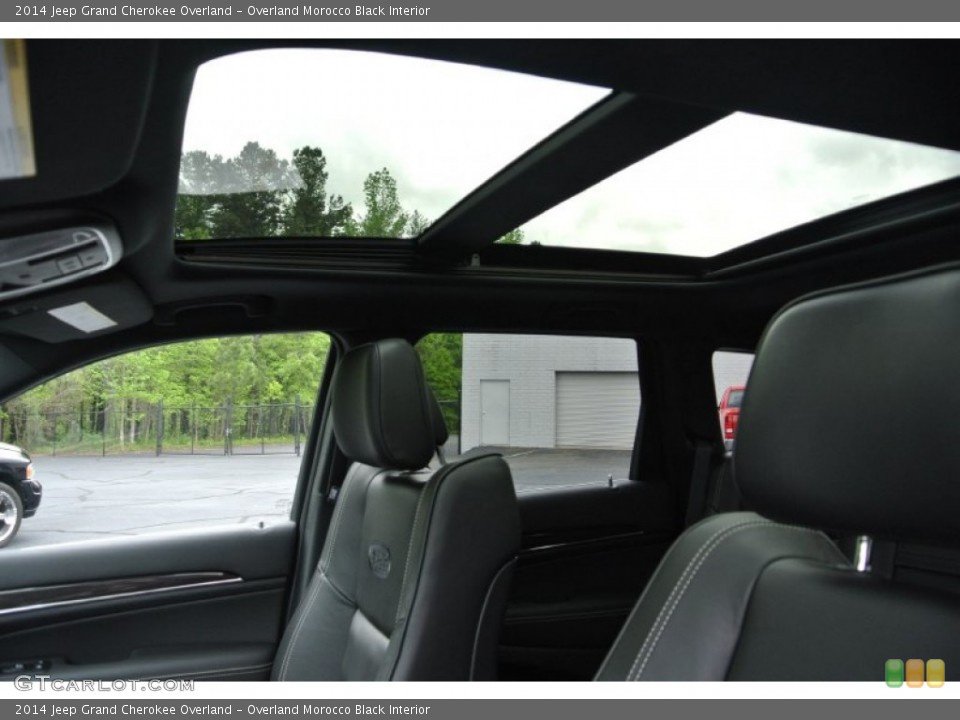 Overland Morocco Black Interior Sunroof for the 2014 Jeep Grand Cherokee Overland #80436066