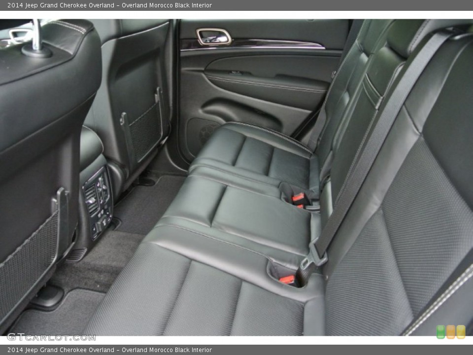 Overland Morocco Black Interior Rear Seat for the 2014 Jeep Grand Cherokee Overland #80436296