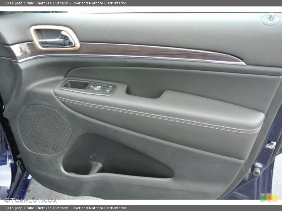 Overland Morocco Black Interior Door Panel for the 2014 Jeep Grand Cherokee Overland #80436395