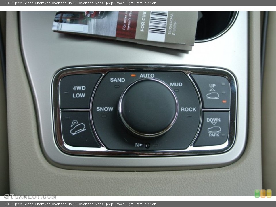 Overland Nepal Jeep Brown Light Frost Interior Controls for the 2014 Jeep Grand Cherokee Overland 4x4 #80437264