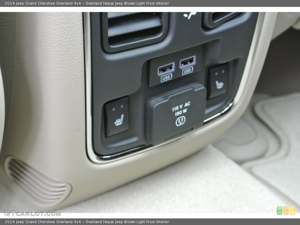 Overland Nepal Jeep Brown Light Frost Interior Controls for the 2014 Jeep Grand Cherokee Overland 4x4 #80437432