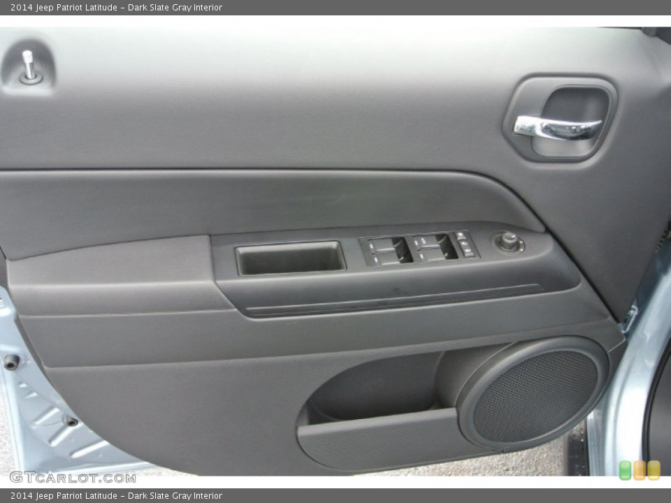 Dark Slate Gray Interior Door Panel for the 2014 Jeep Patriot Latitude #80437770