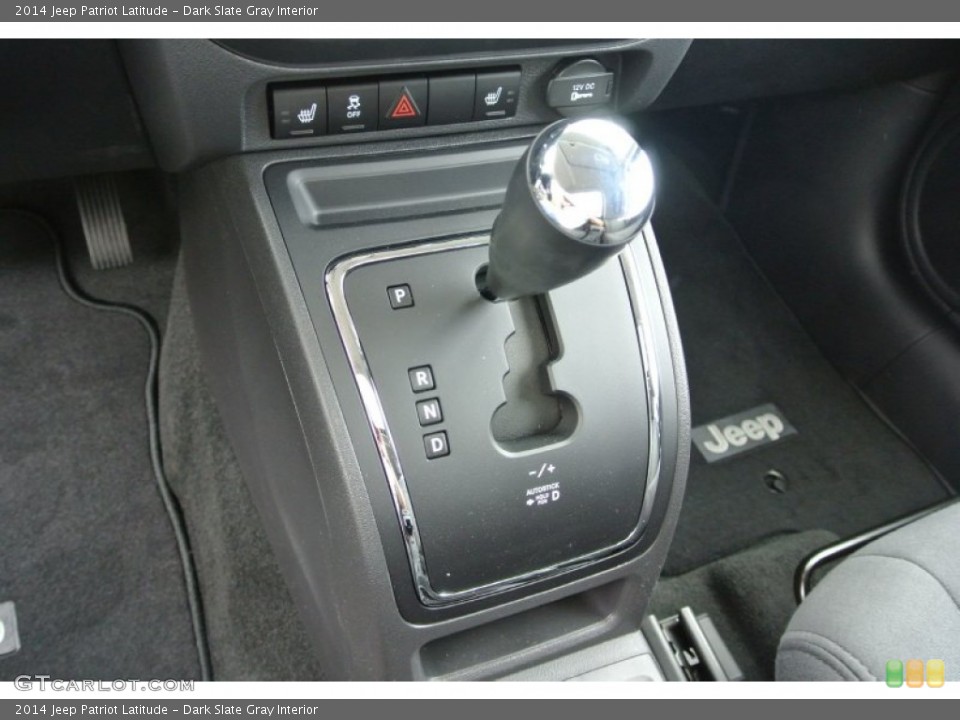 Dark Slate Gray Interior Transmission for the 2014 Jeep Patriot Latitude #80437814