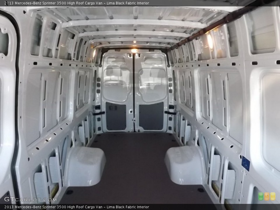 Lima Black Fabric Interior Trunk for the 2013 Mercedes-Benz Sprinter 3500 High Roof Cargo Van #80440328