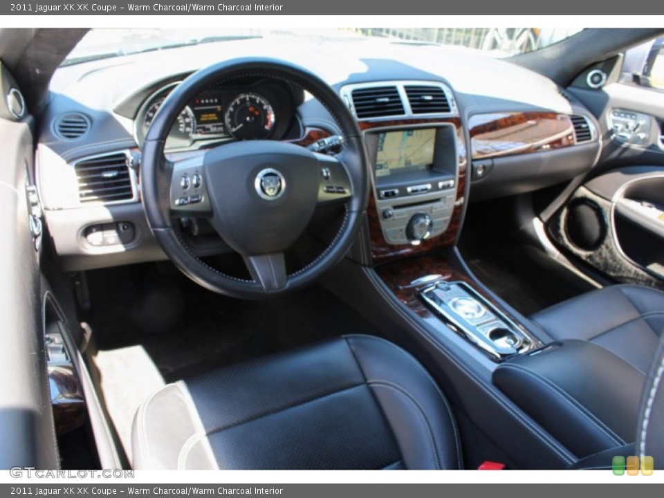 Warm Charcoal/Warm Charcoal Interior Prime Interior for the 2011 Jaguar XK XK Coupe #80441093