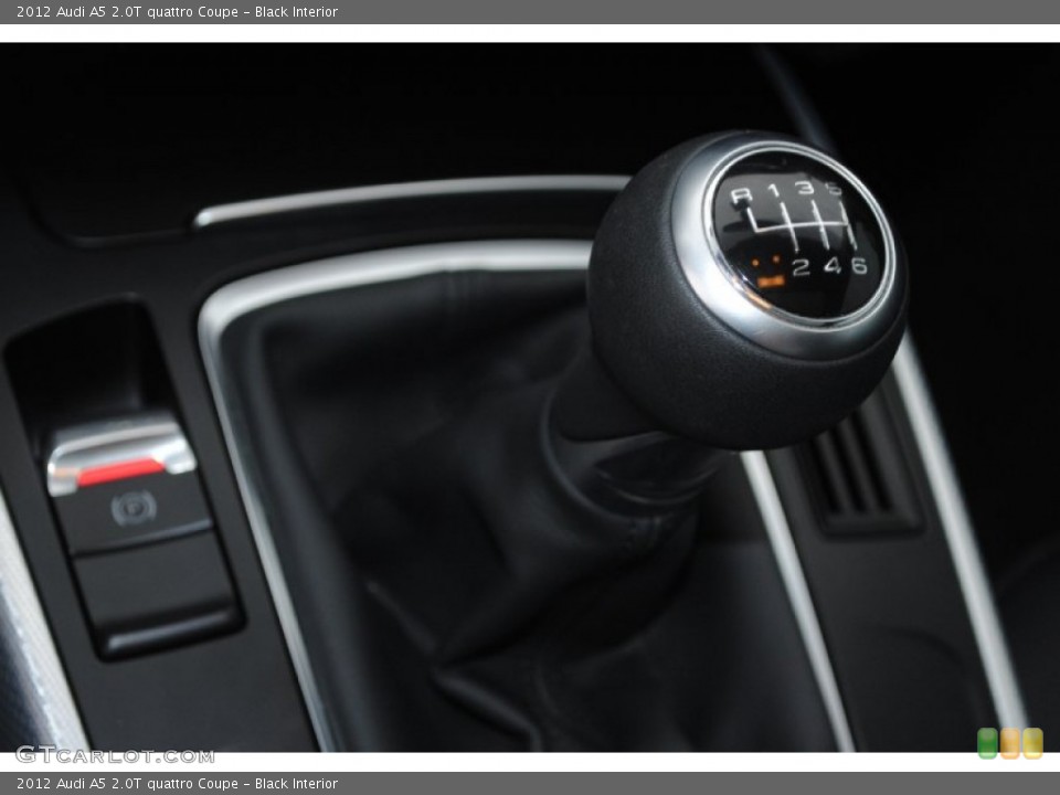 Black Interior Transmission for the 2012 Audi A5 2.0T quattro Coupe #80441975