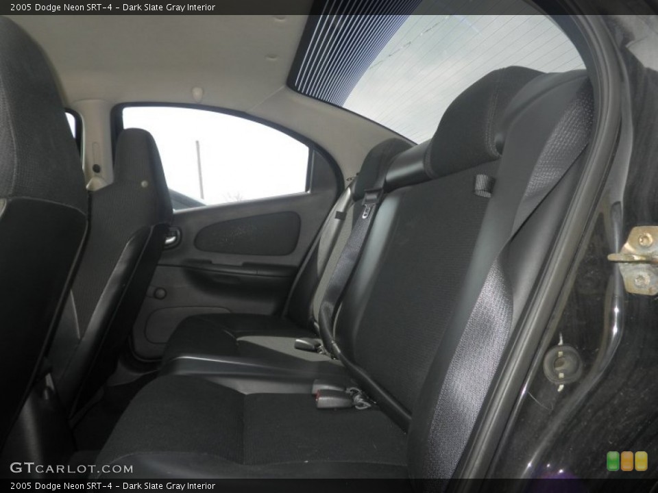 Dark Slate Gray Interior Rear Seat for the 2005 Dodge Neon SRT-4 #80442229