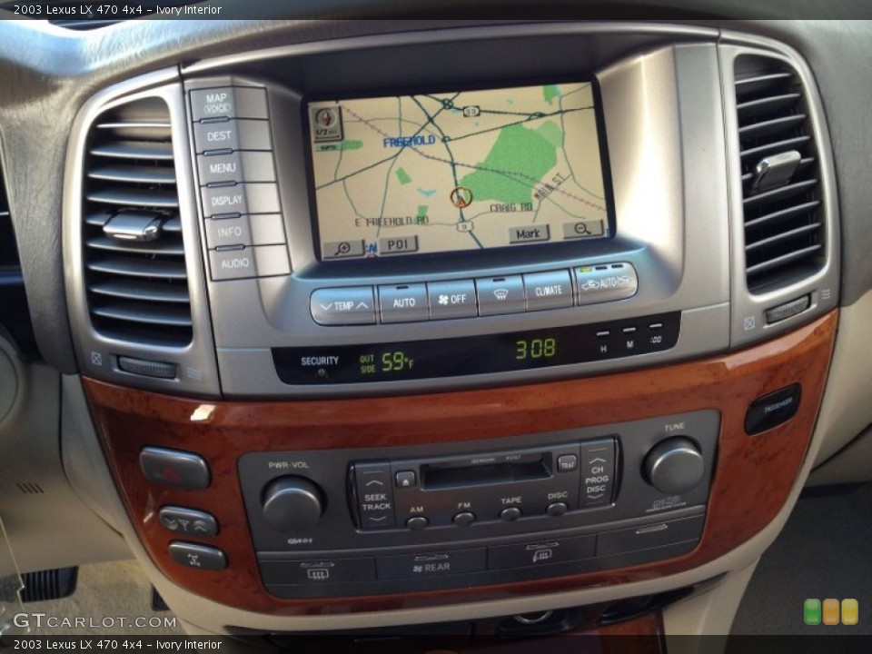 Ivory Interior Controls for the 2003 Lexus LX 470 4x4 #80443052