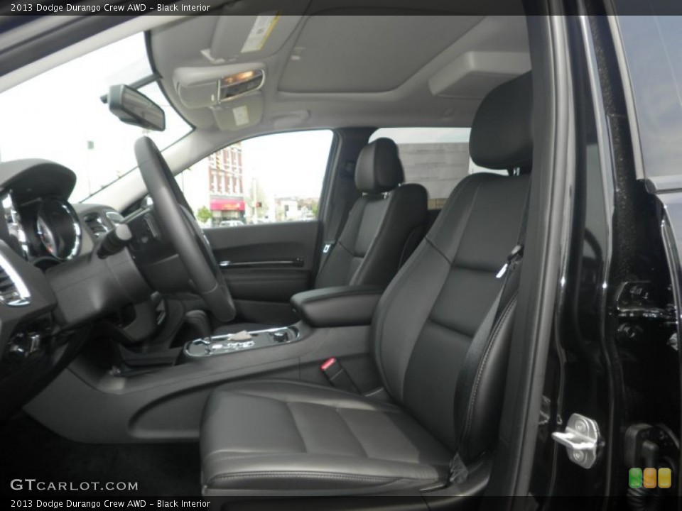 Black Interior Photo for the 2013 Dodge Durango Crew AWD #80444897