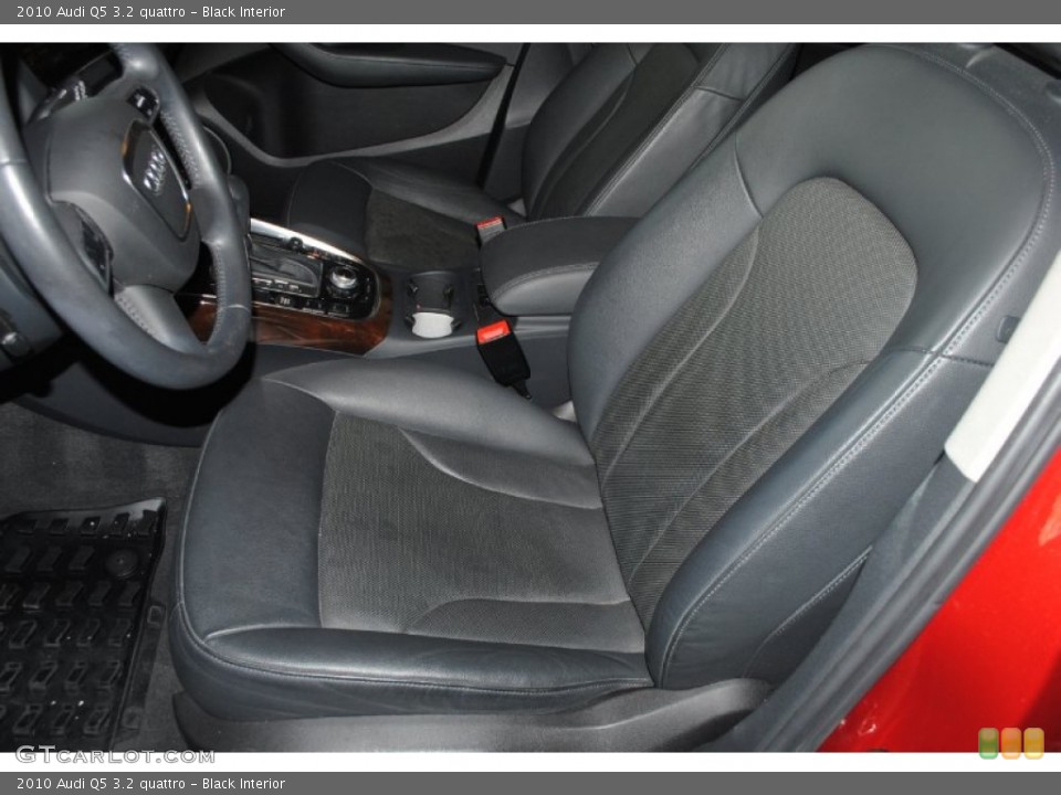 Black Interior Front Seat for the 2010 Audi Q5 3.2 quattro #80444978