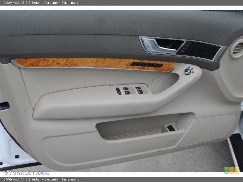 Cardamom Beige Interior Door Panel for the 2009 Audi A6 3.2 Sedan #80446597