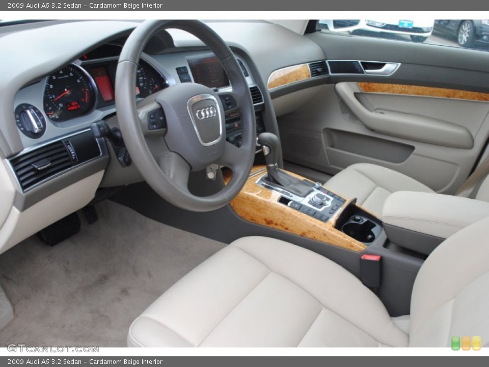 Cardamom Beige Interior Photo for the 2009 Audi A6 3.2 Sedan #80446661