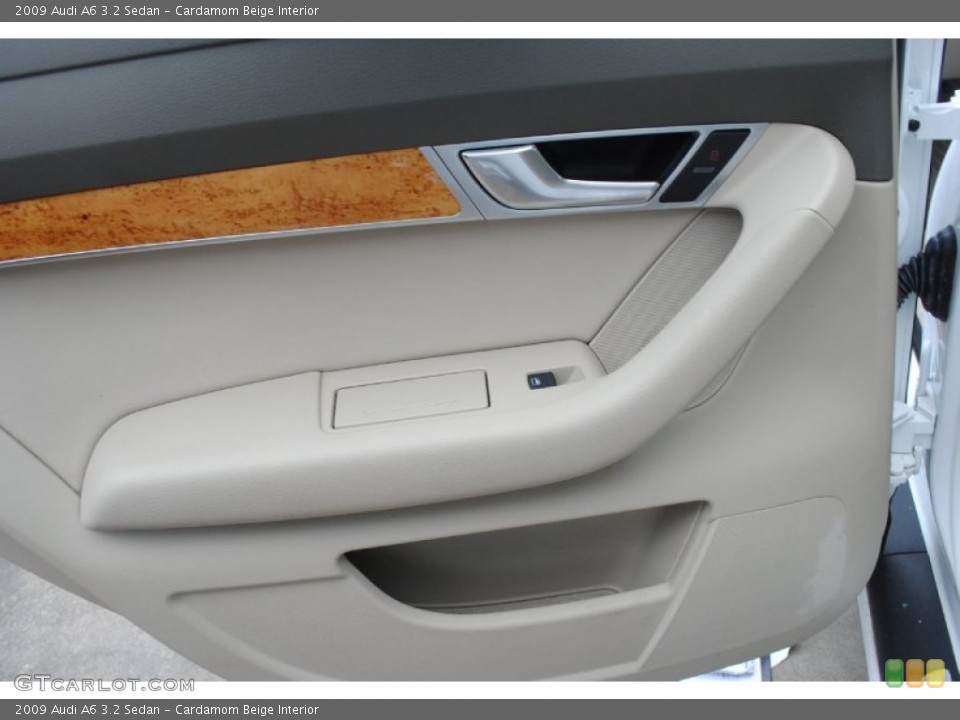 Cardamom Beige Interior Door Panel for the 2009 Audi A6 3.2 Sedan #80446733
