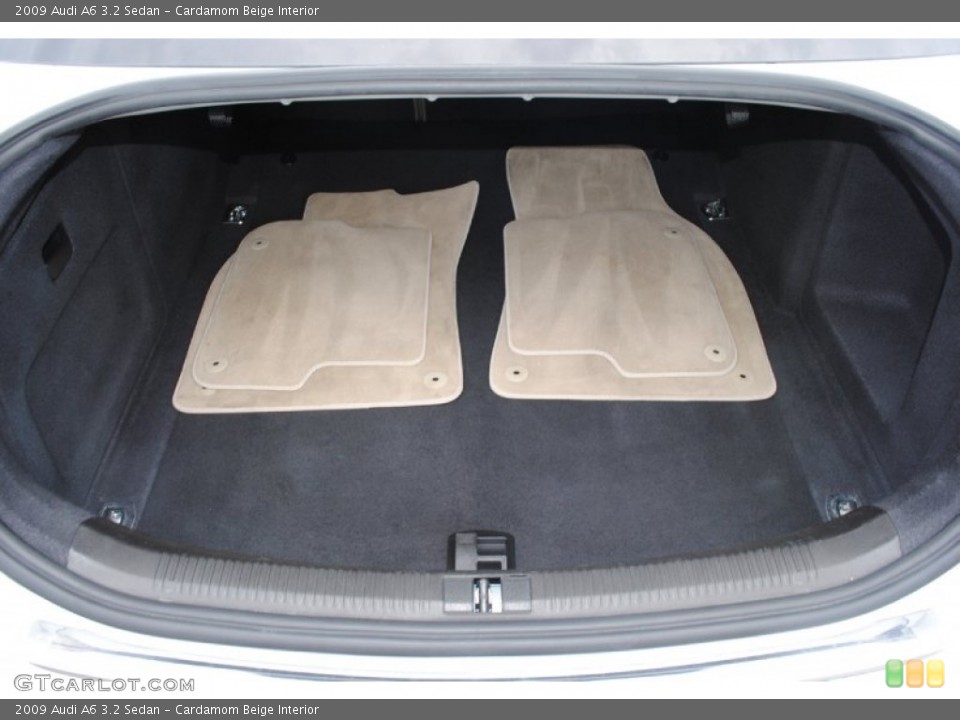 Cardamom Beige Interior Trunk for the 2009 Audi A6 3.2 Sedan #80447047