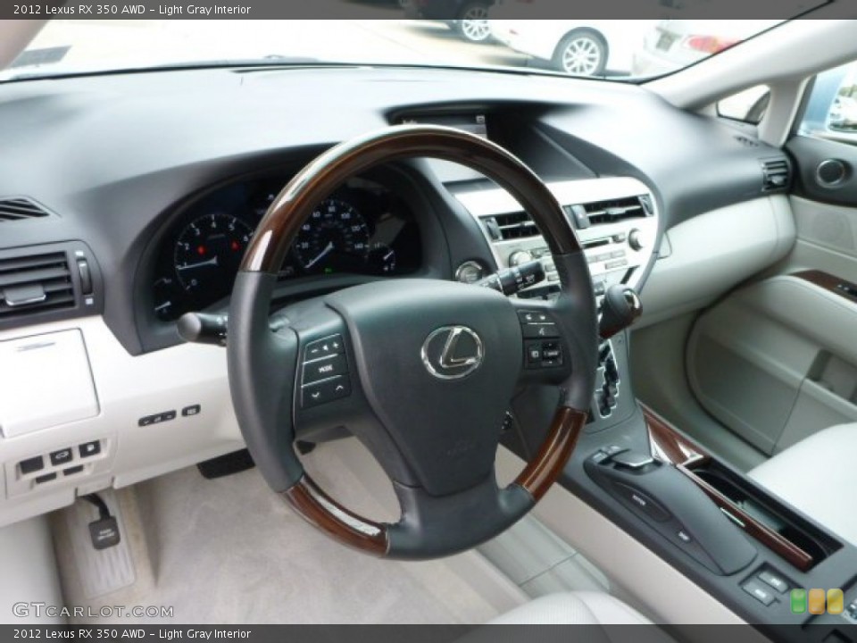 Light Gray Interior Photo for the 2012 Lexus RX 350 AWD #80449673