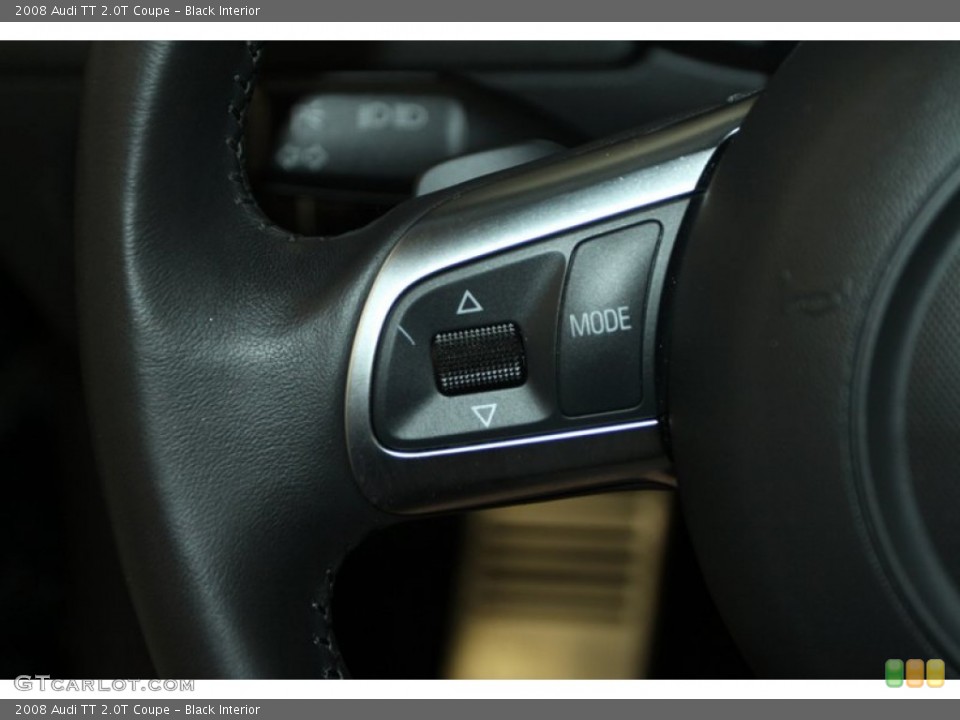 Black Interior Controls for the 2008 Audi TT 2.0T Coupe #80449904