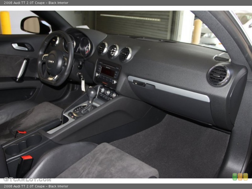 Black Interior Dashboard for the 2008 Audi TT 2.0T Coupe #80450117