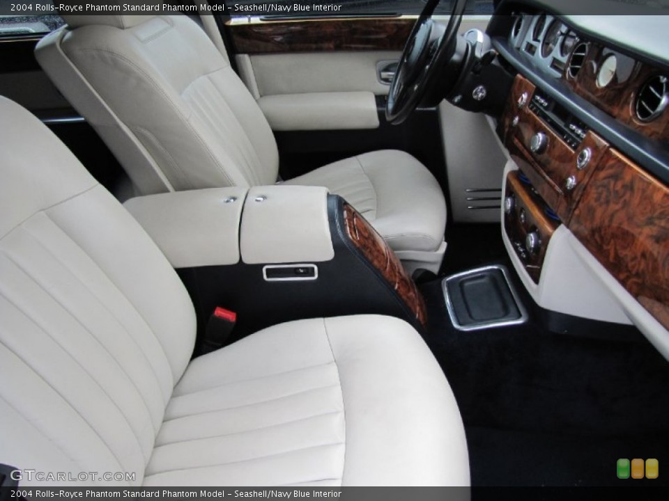 Seashell/Navy Blue Interior Front Seat for the 2004 Rolls-Royce Phantom  #80450138