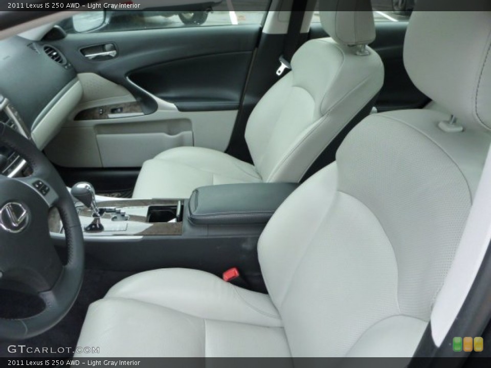 Light Gray Interior Photo for the 2011 Lexus IS 250 AWD #80450477