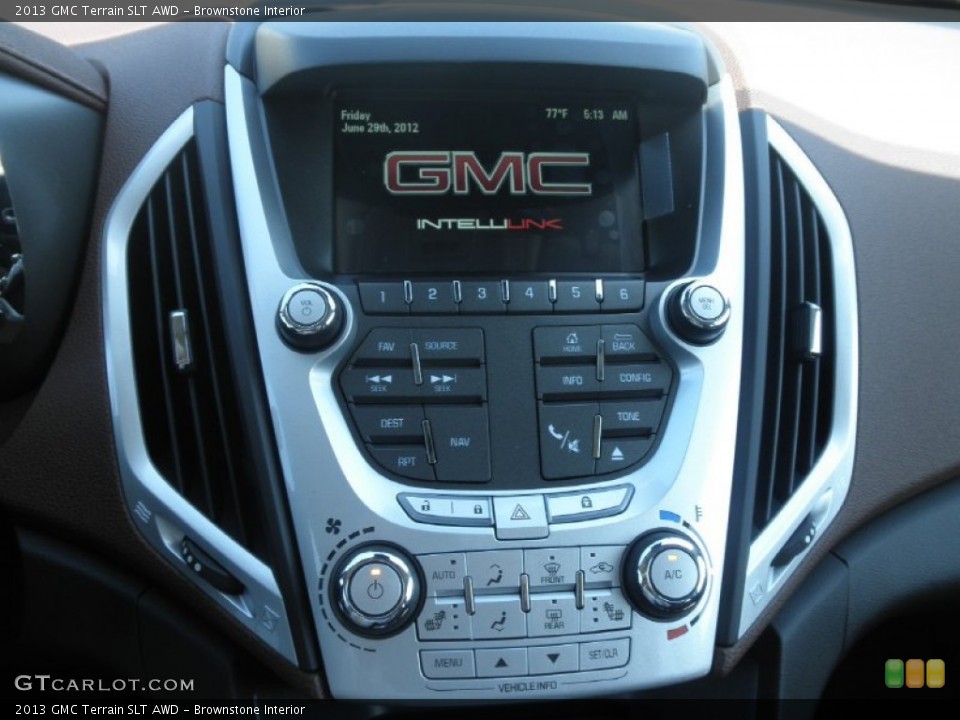Brownstone Interior Controls for the 2013 GMC Terrain SLT AWD #80453315
