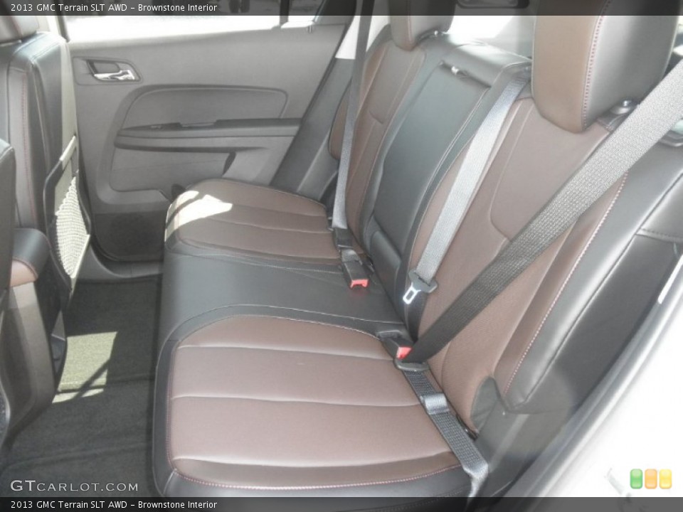 Brownstone Interior Rear Seat for the 2013 GMC Terrain SLT AWD #80453633