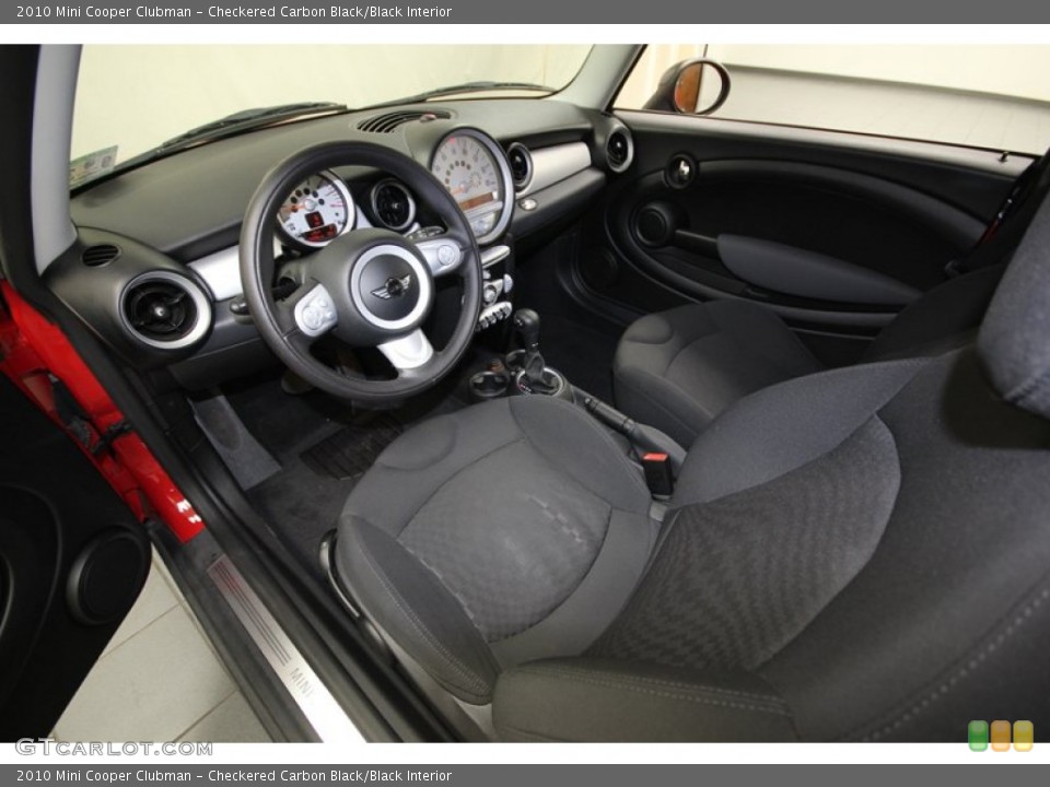 Checkered Carbon Black/Black Interior Photo for the 2010 Mini Cooper Clubman #80457455