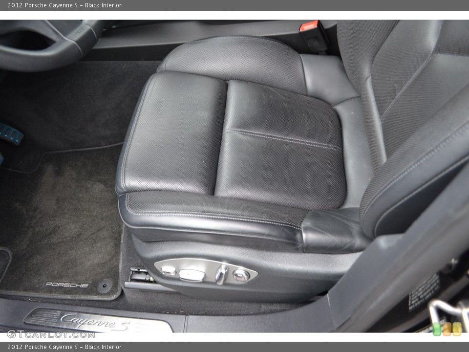 Black Interior Front Seat for the 2012 Porsche Cayenne S #80457533
