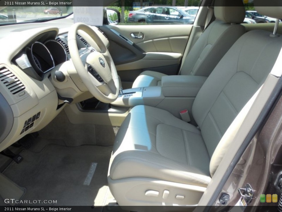 Beige Interior Photo for the 2011 Nissan Murano SL #80458406