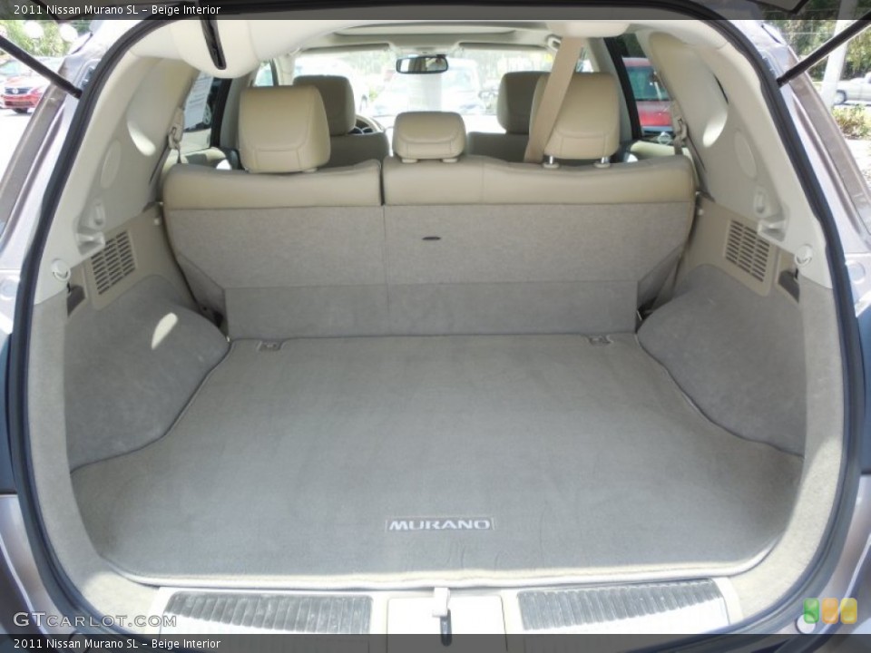 Beige Interior Trunk for the 2011 Nissan Murano SL #80458468