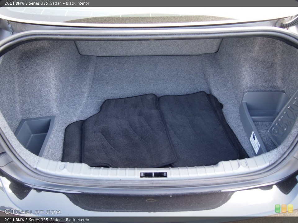 Black Interior Trunk for the 2011 BMW 3 Series 335i Sedan #80459534