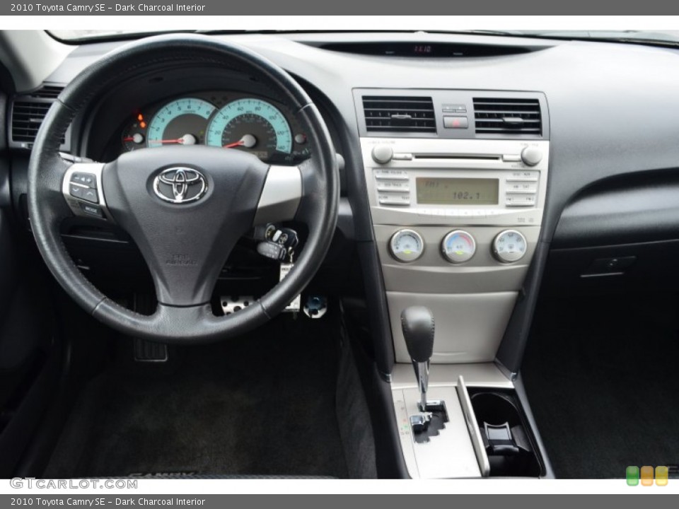 Dark Charcoal Interior Dashboard for the 2010 Toyota Camry SE #80459625